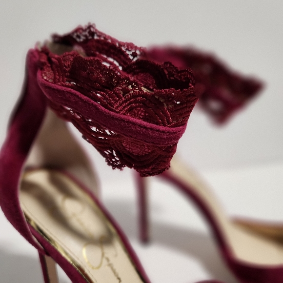 Hot Pink Jessica Simpson Pumps- 6 - Picture 3 of 5